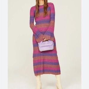 Simon Miller Striped Midi Dress